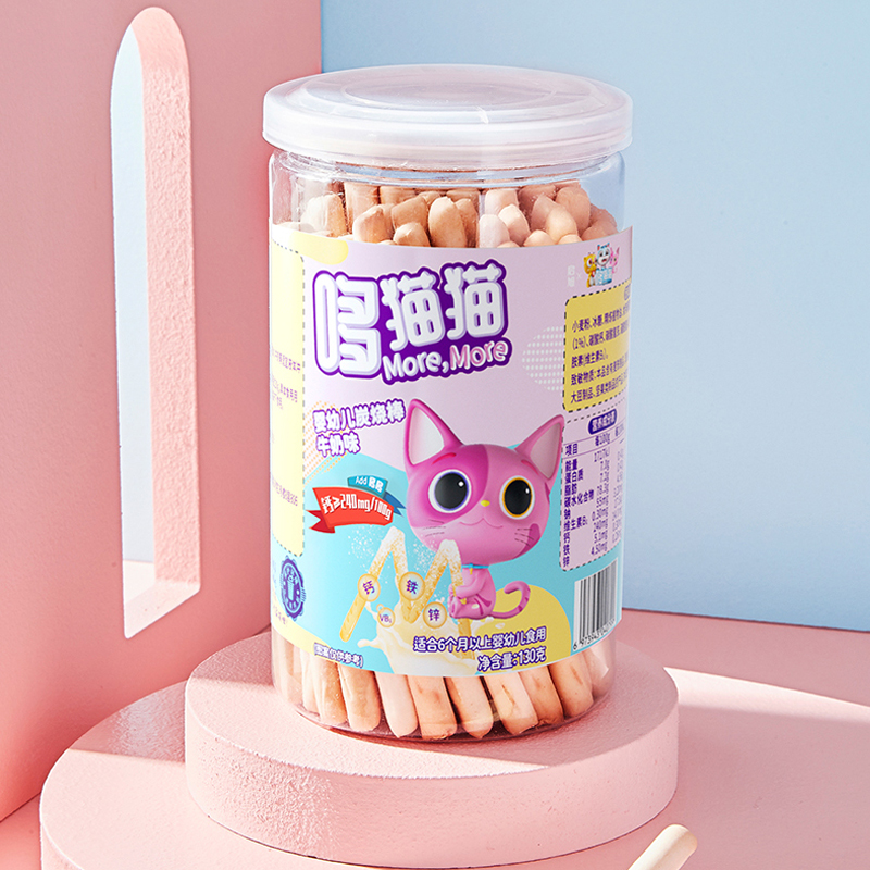 哆猫猫炭烧棒婴幼儿辅食130g
