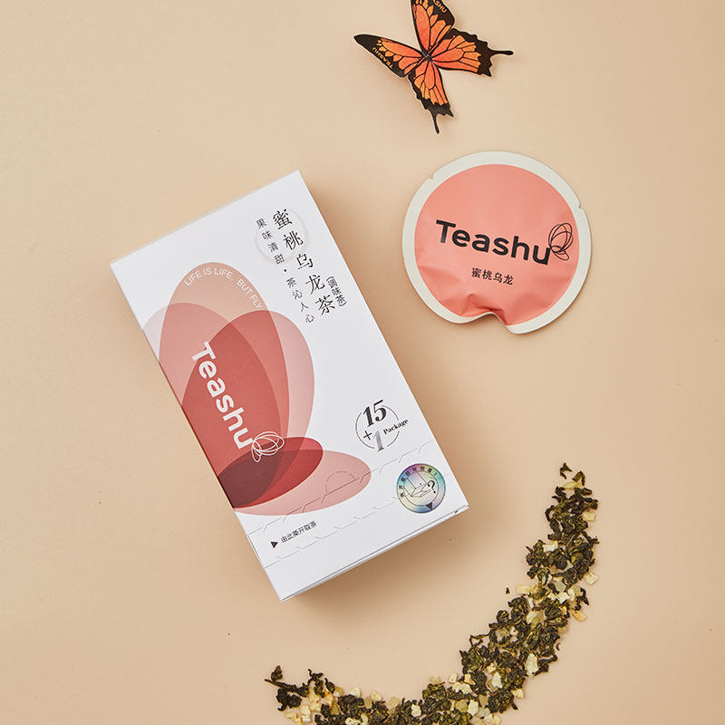 TEASHU蜜桃乌龙水果茶袋泡茶