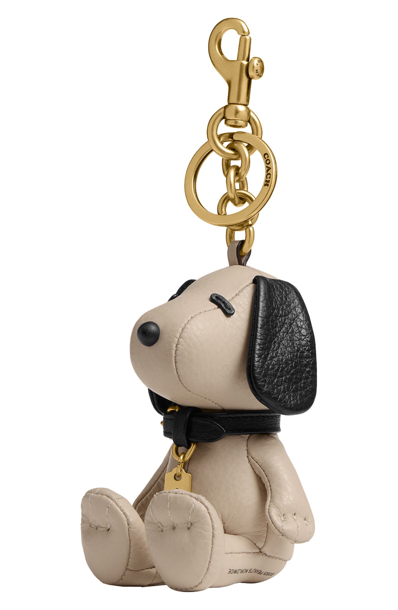 COACH x Peanuts® Snoopy Leather Doll Bag Charm