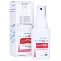 Octenisept 伤口喷雾/液体创可贴 速干贴透气防水愈合伤口隐形婴幼儿适用 50ml