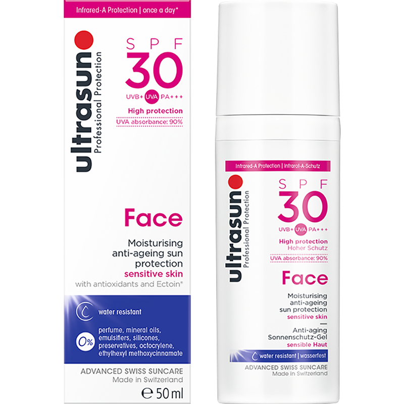 ultrasun面部抗老防晒乳30ml