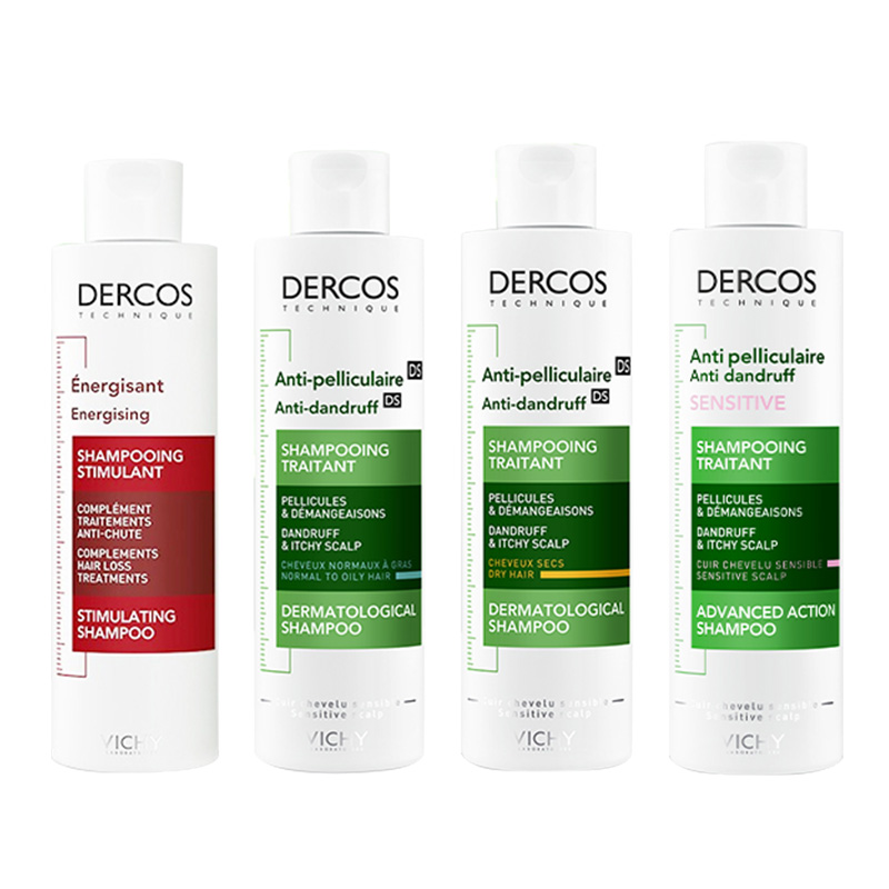 薇姿DERCOS绿标头皮去屑控油洗发水