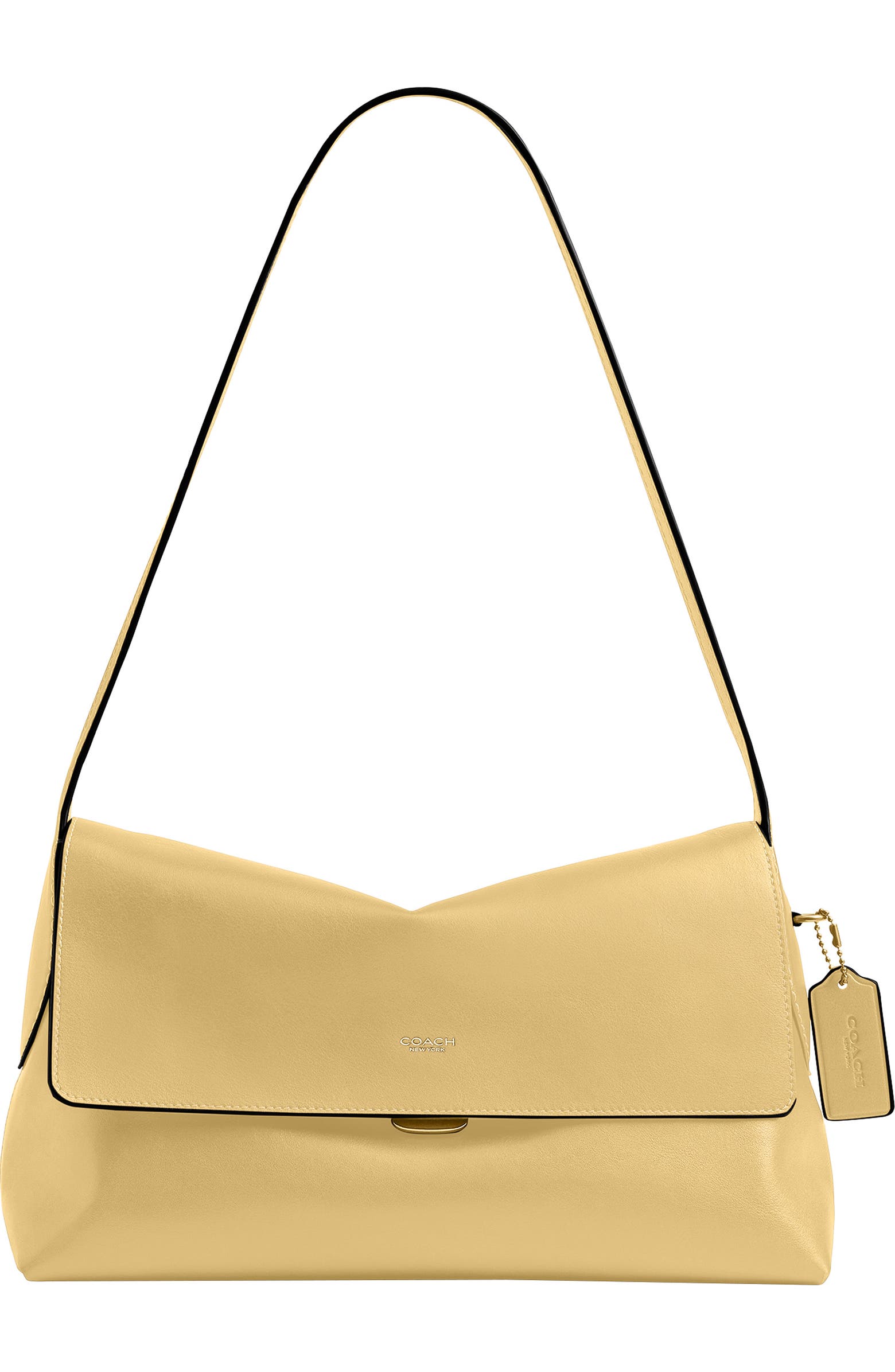 COACH Chelsea 30 Natural Grain 蔻驰单肩包 B4/Vanilla