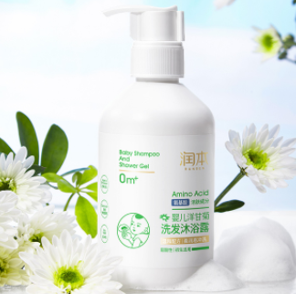 【白菜价】13.9元包邮！润本 婴儿洋甘菊洗发沐浴露二合一500ml