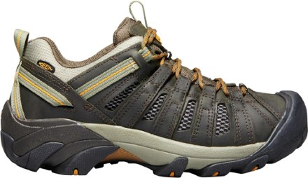 KEEN Voyageur 男士徒步鞋 Black Olive/Inca Gold 13