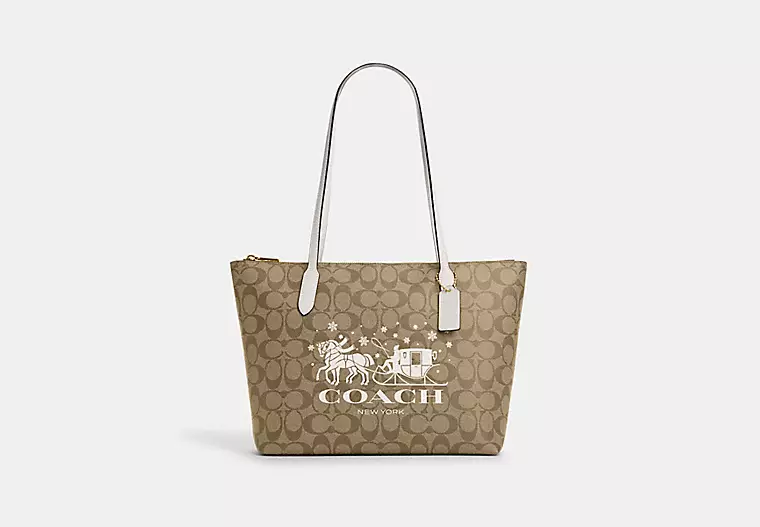 COACH® | Zip Top托特包