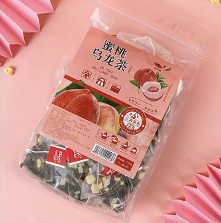 7.9元包邮！30袋蜜桃乌龙茶