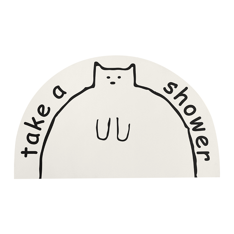 momosrug硅藻泥北欧现代浴室防滑垫