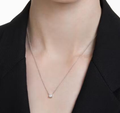 swarovski Eternity pendant Laboratory合成钻石项链