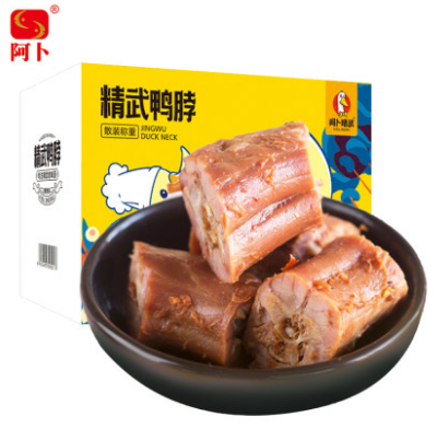 19.82元包邮！阿卜 精武鸭脖零食400g