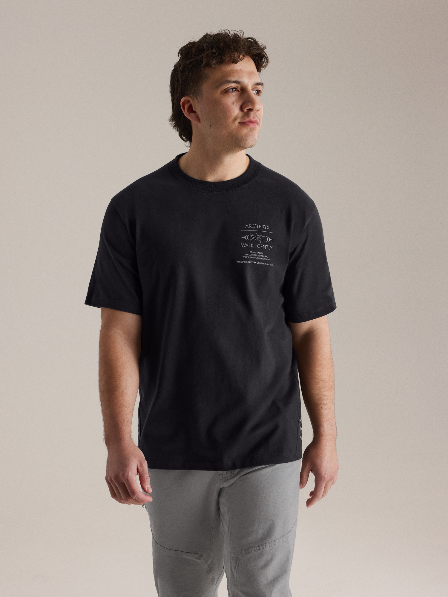 Arcteryx Walk Gently Cotton Salmon Skin Shirt SS Men's