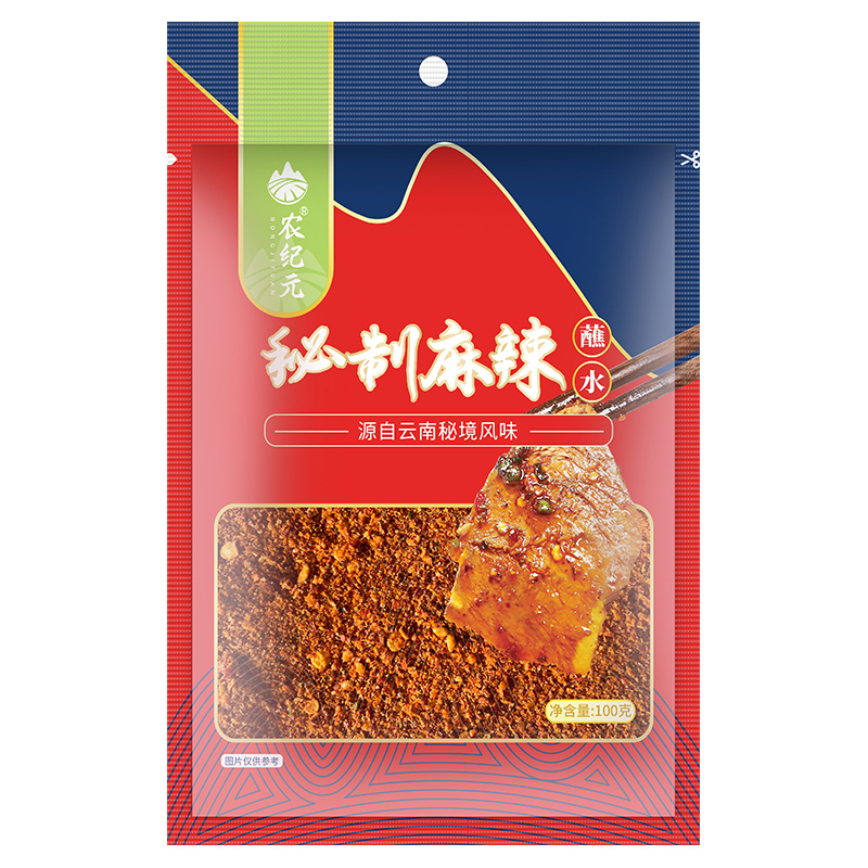 【可签到】农纪元香辣麻辣蘸料100g*一袋