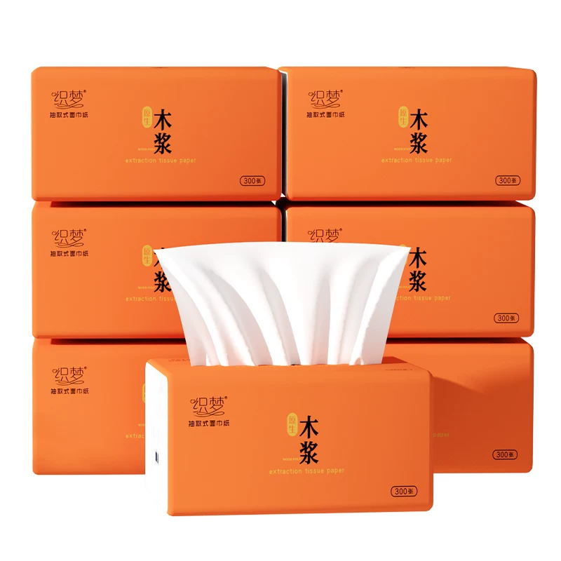 6大包抽纸巾1800张