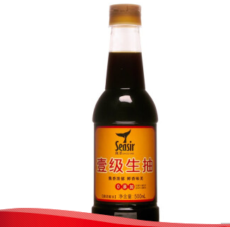 1.9元包邮！山东老字号 食圣 一级酱油 500ml