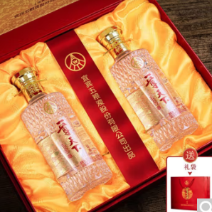 189元包邮！五粮液·一尊天下 500ml*2瓶礼盒装