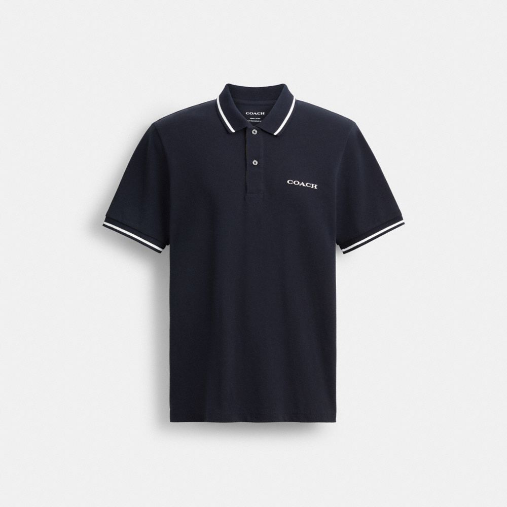 coach signature trim polo CO817-RF2