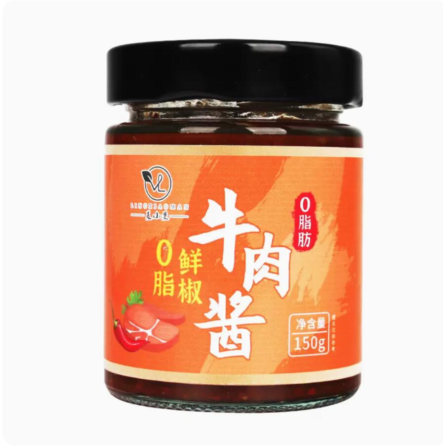 6.9元，菱小曼 牛肉酱 150g 