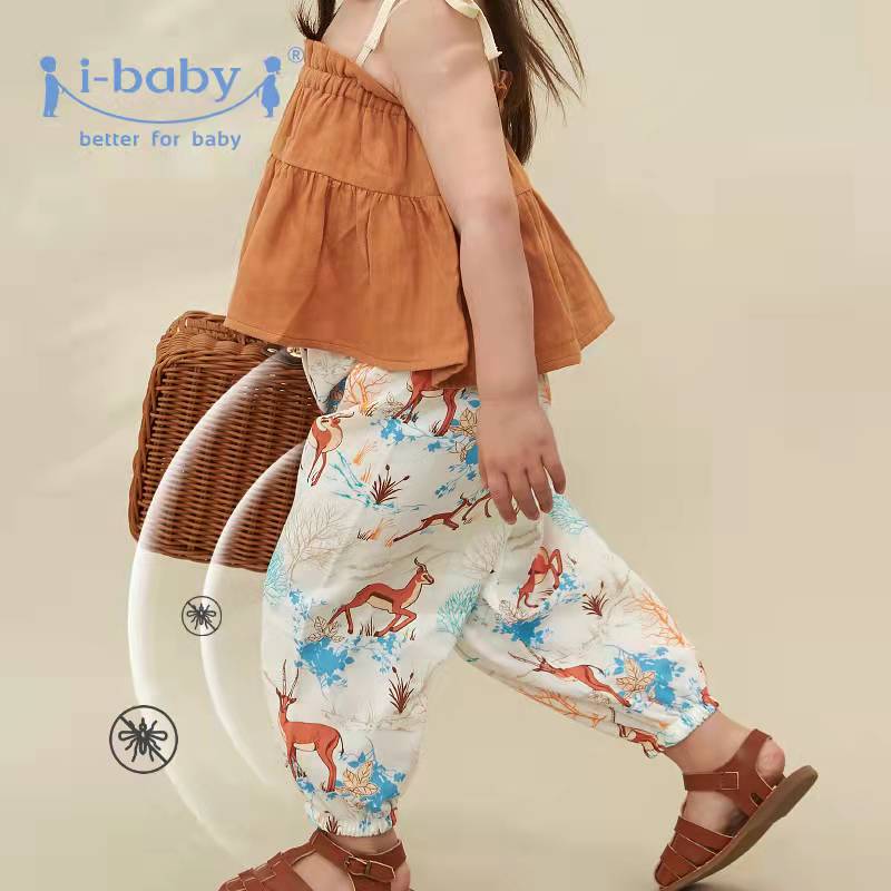 ibaby春秋灯笼裤儿恒温防蚊裤