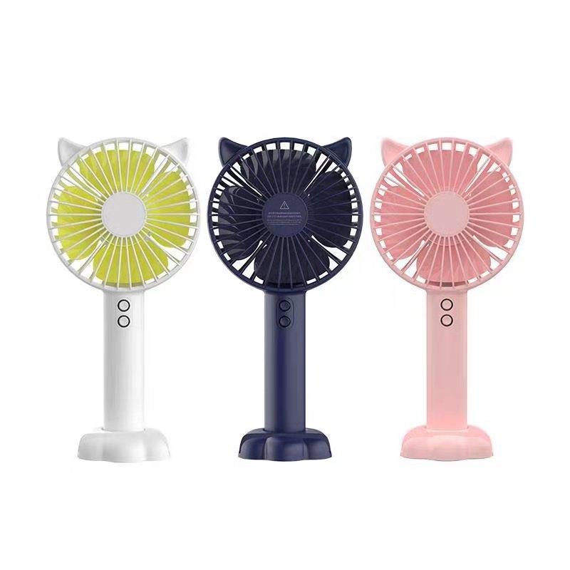 送贴纸【稳定签到】可充电静音手持小风扇