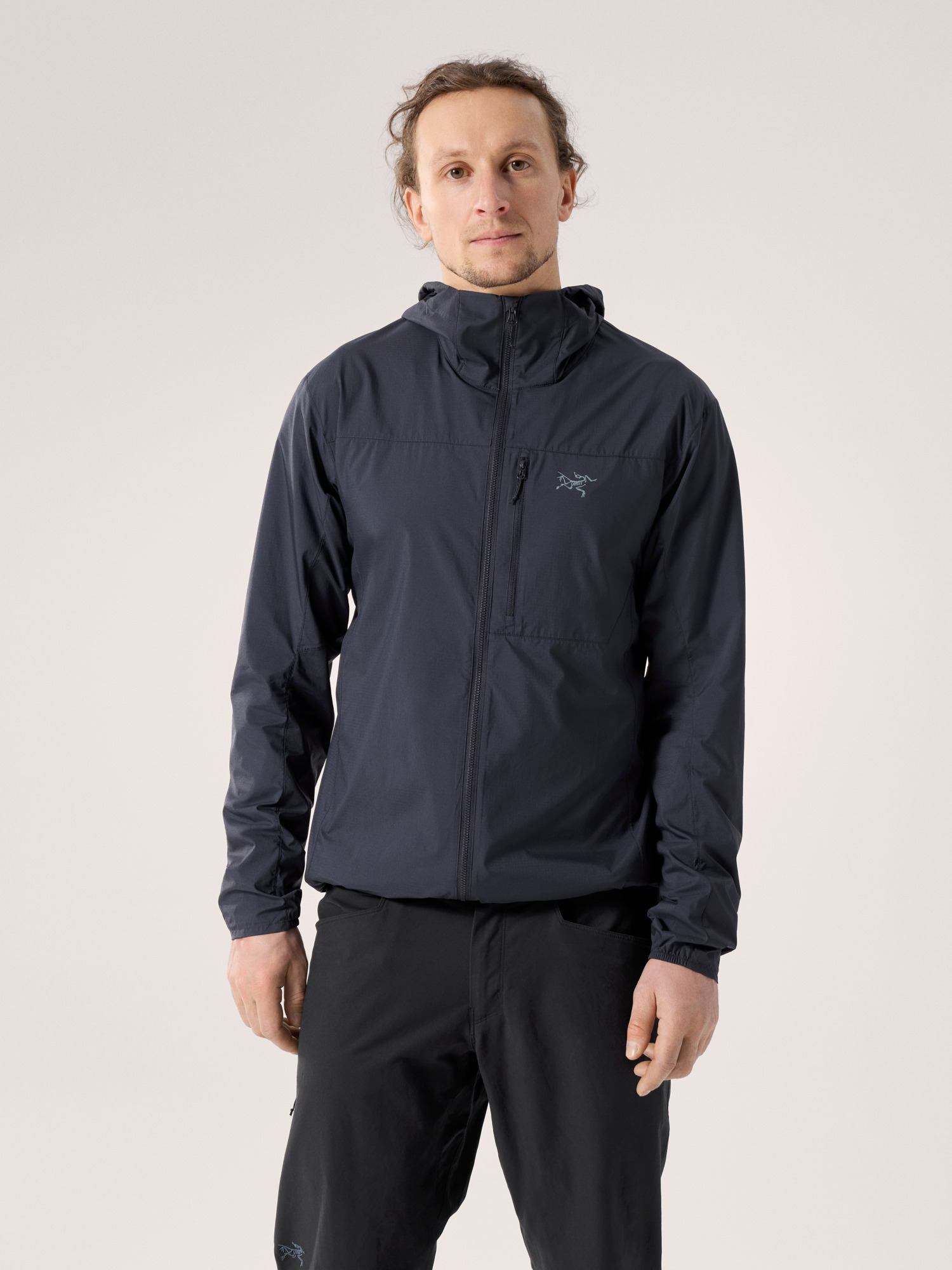 Arcteryx Squamish Hoody 始祖鸟男士冲锋衣 Black Sapphire M