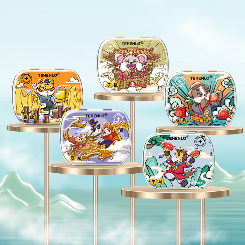 【拍8件】润喉无糖薄荷糖酷爽清凉