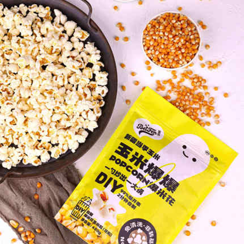 签到】微波炉自制爆米花玉米粒