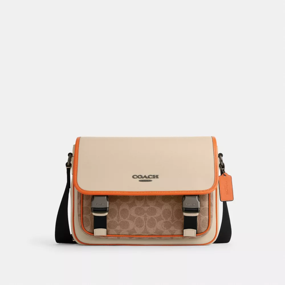 coach racer messenger蔻驰信使包 CAJ79-QBT04 QBT04