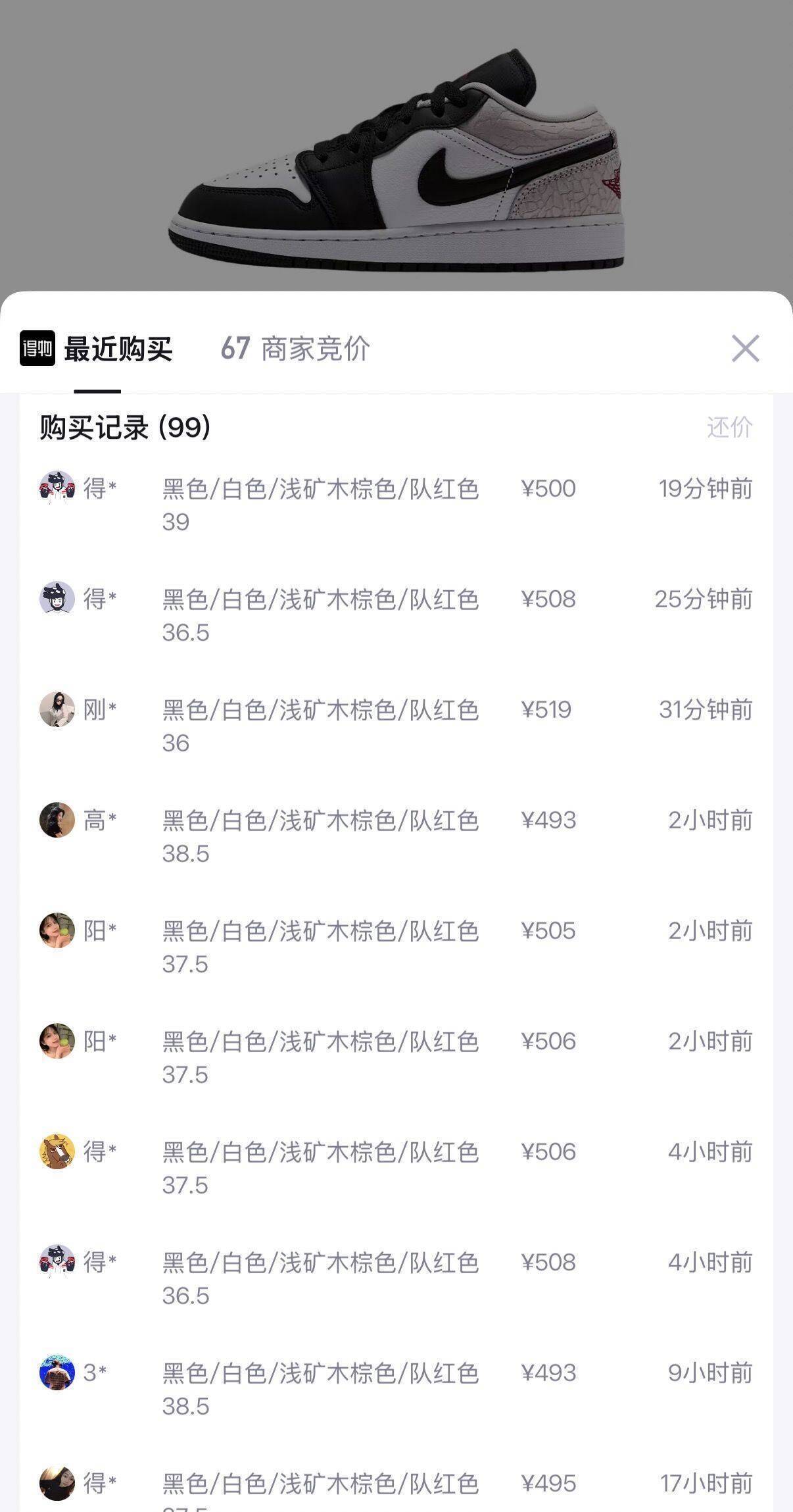 耐克AJ1货号IQ5229-007：凑单到手价352元