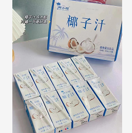 17.9元包邮！正宗海南风味椰汁礼盒装  250ml*10盒