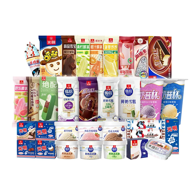 光明多口味冰淇淋雪糕 任选7组