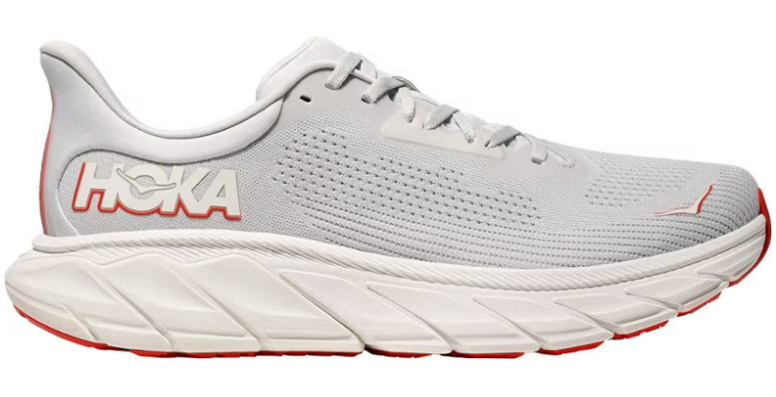 HOKA Arahi 7 男士跑鞋 Cosmic Grey/Tomato 14 Wide