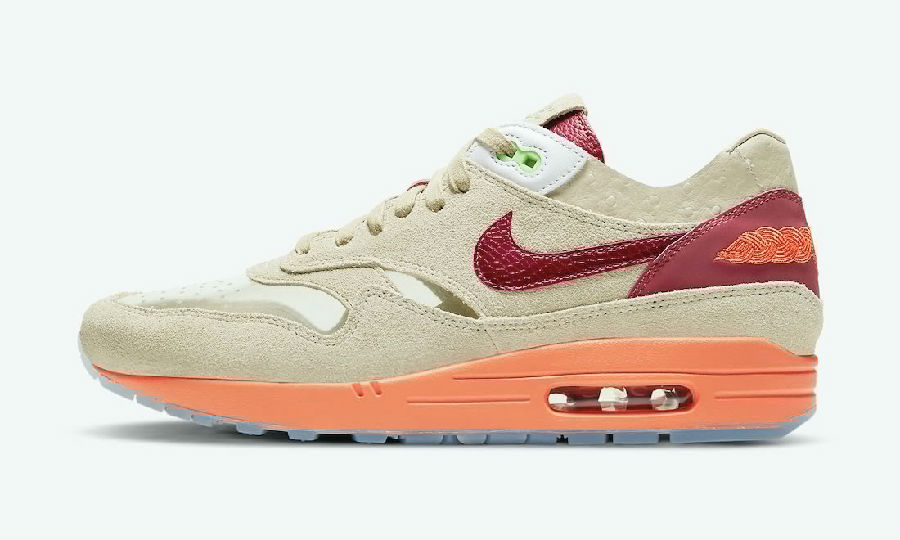 经典回归?clot x nike air max 1死亡之吻复刻版下周发售