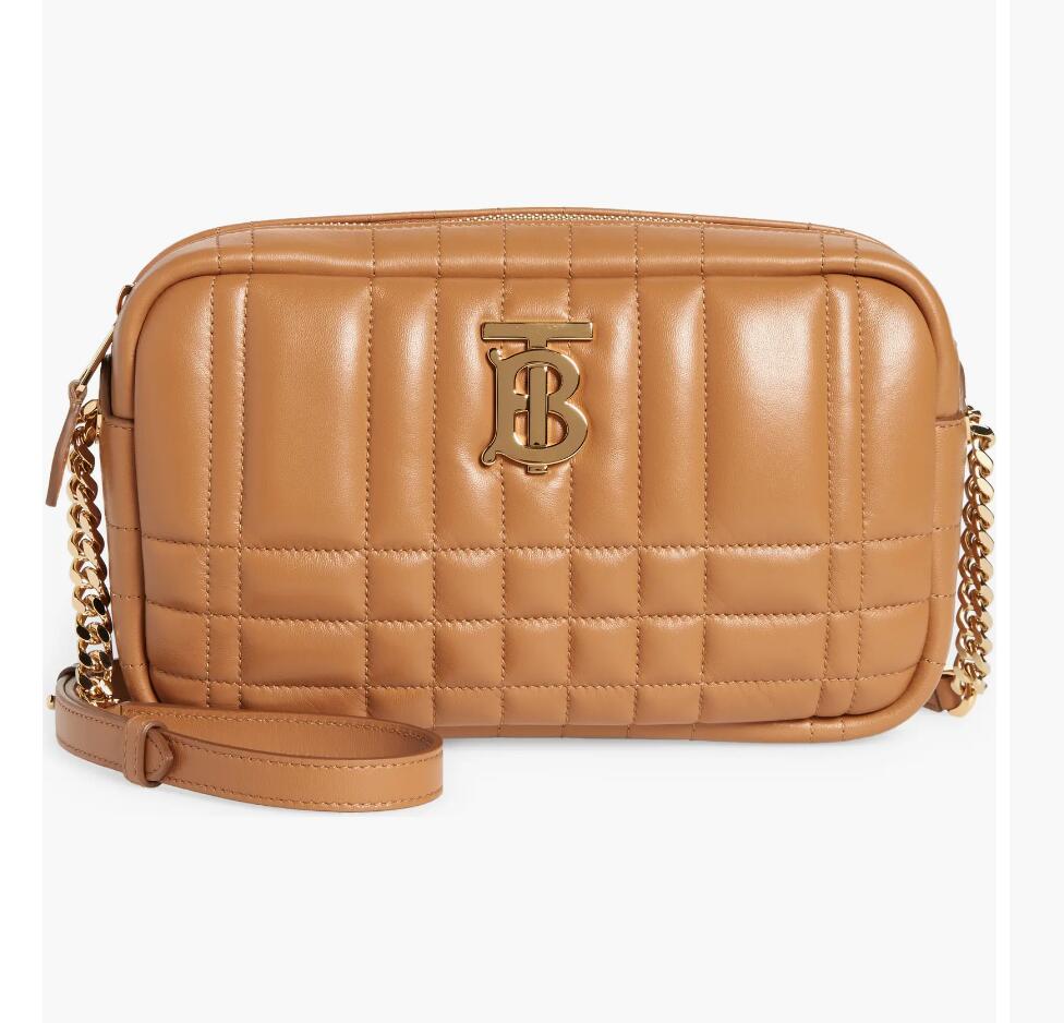 Burberry Small Lola Check Quilted Leather相机包