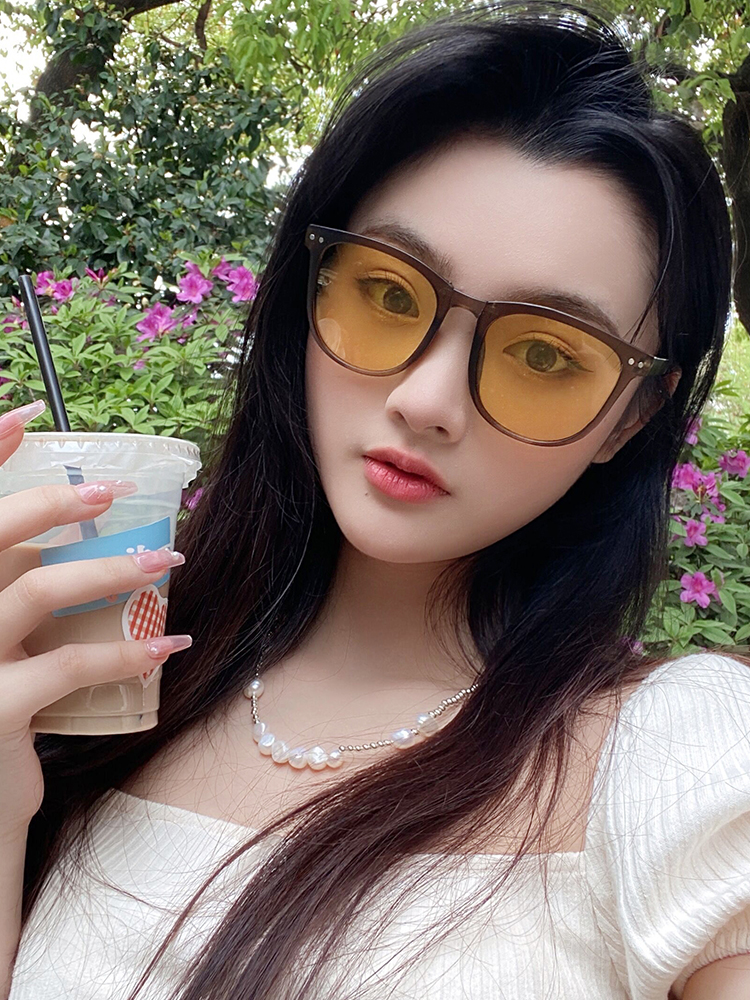 KecinChan新款潮防晒折叠墨镜
