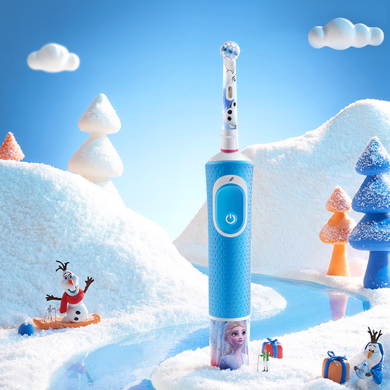OralB欧乐B儿童小圆头电动牙刷