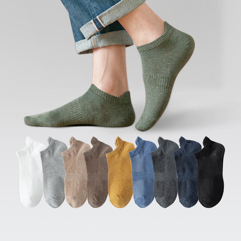 稳定签到！3双春夏纯棉短袜船袜隐形袜