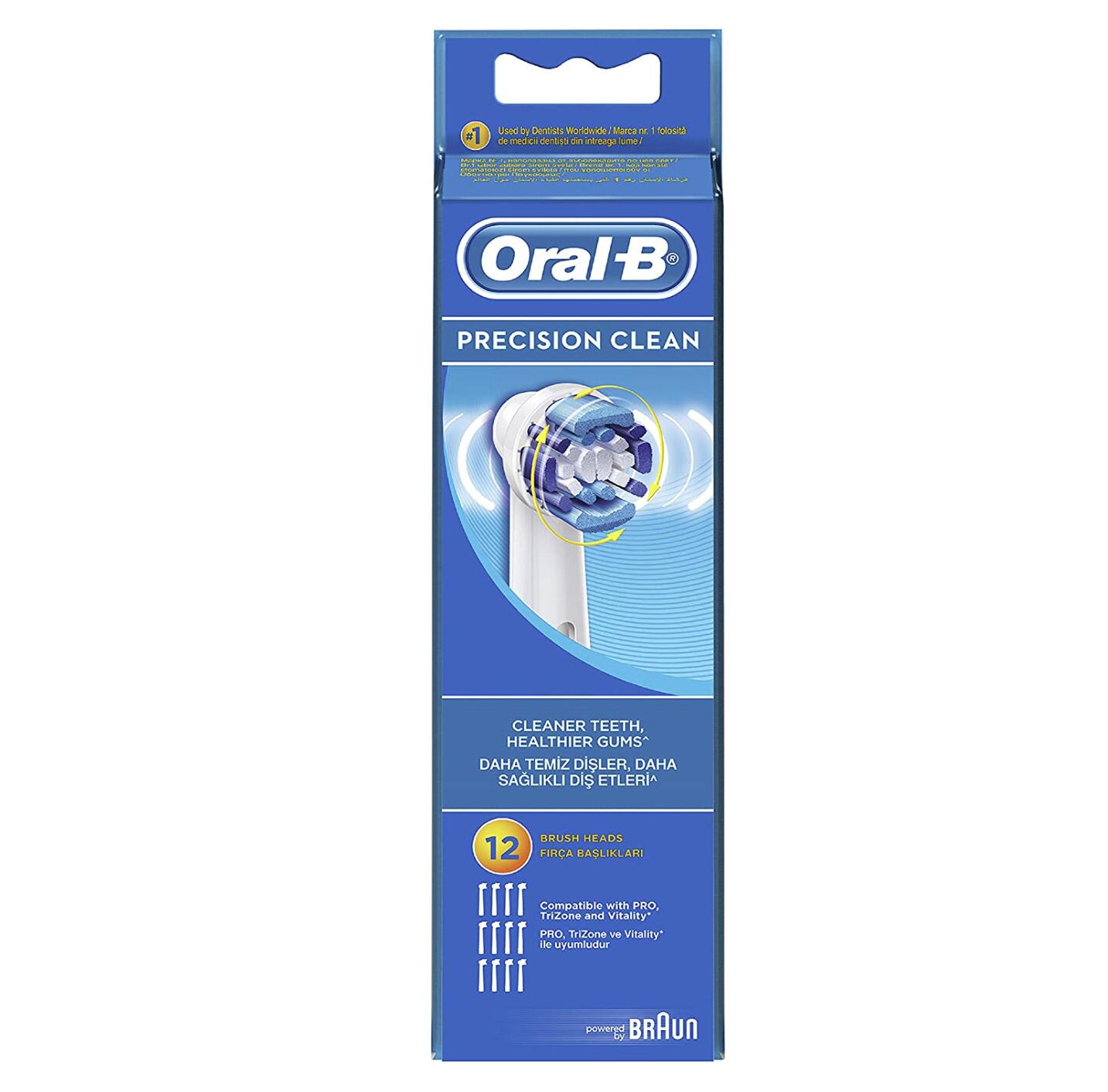 Oral-B欧乐B EB20 电动牙刷头12支装