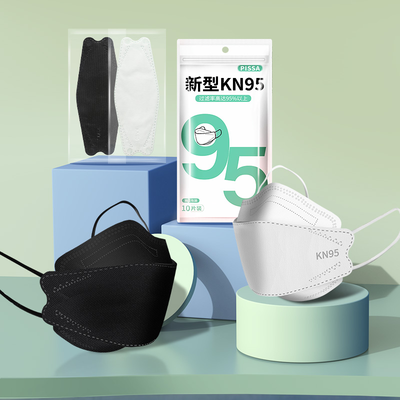 【独立包装】kn95立体3d口罩10片