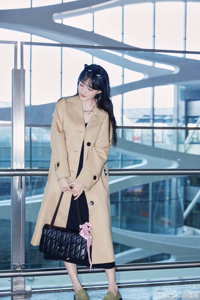 徐璐同款蔻驰tabby 33单肩包_拔草哦