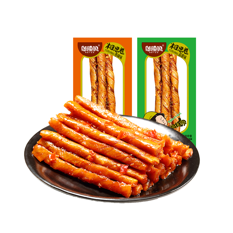 稳定签到！邬辣妈相思卷辣条20包