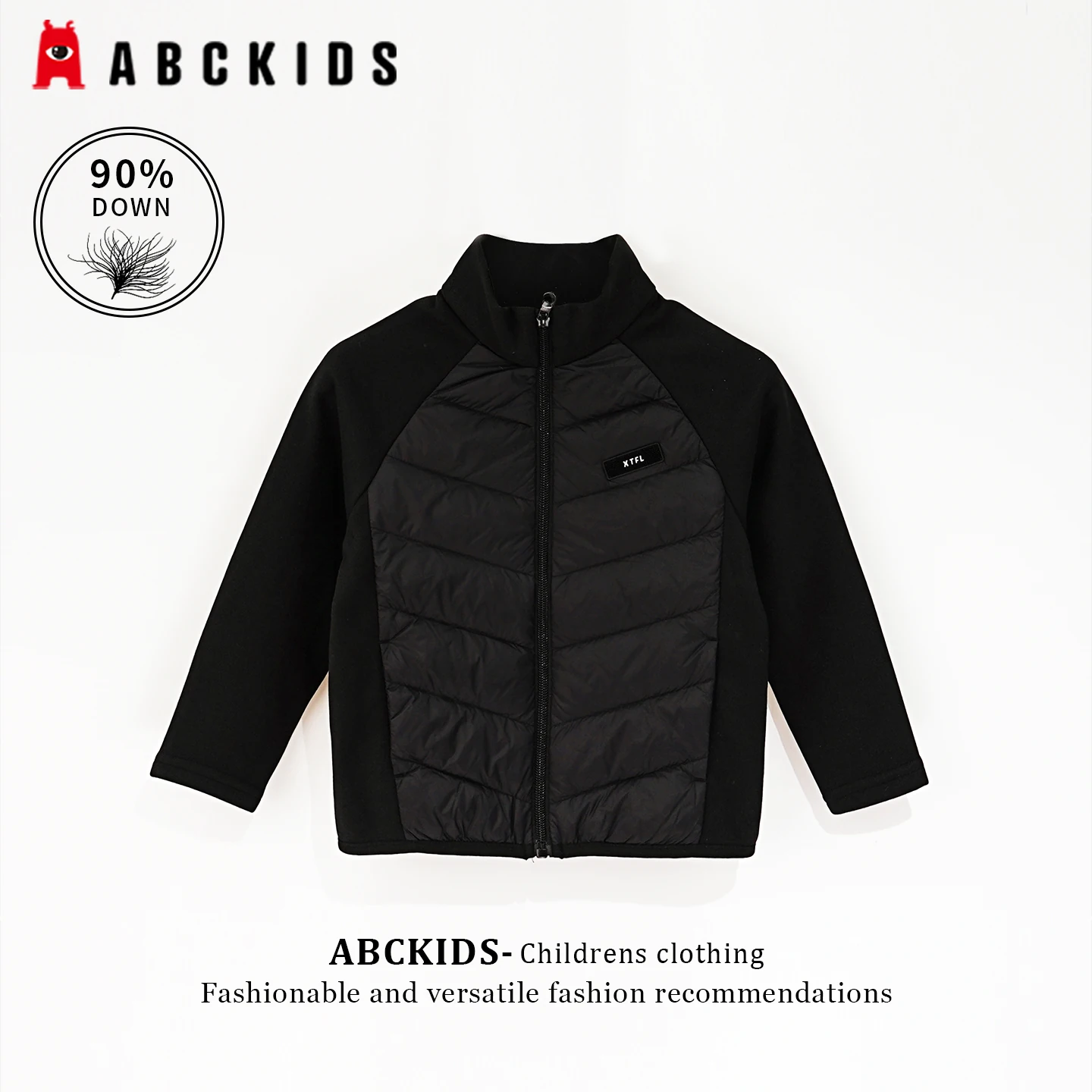 反季促销！abckids童装儿童羽绒服