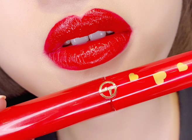 giorgio armani阿玛尼2019七夕限定版红管唇釉400