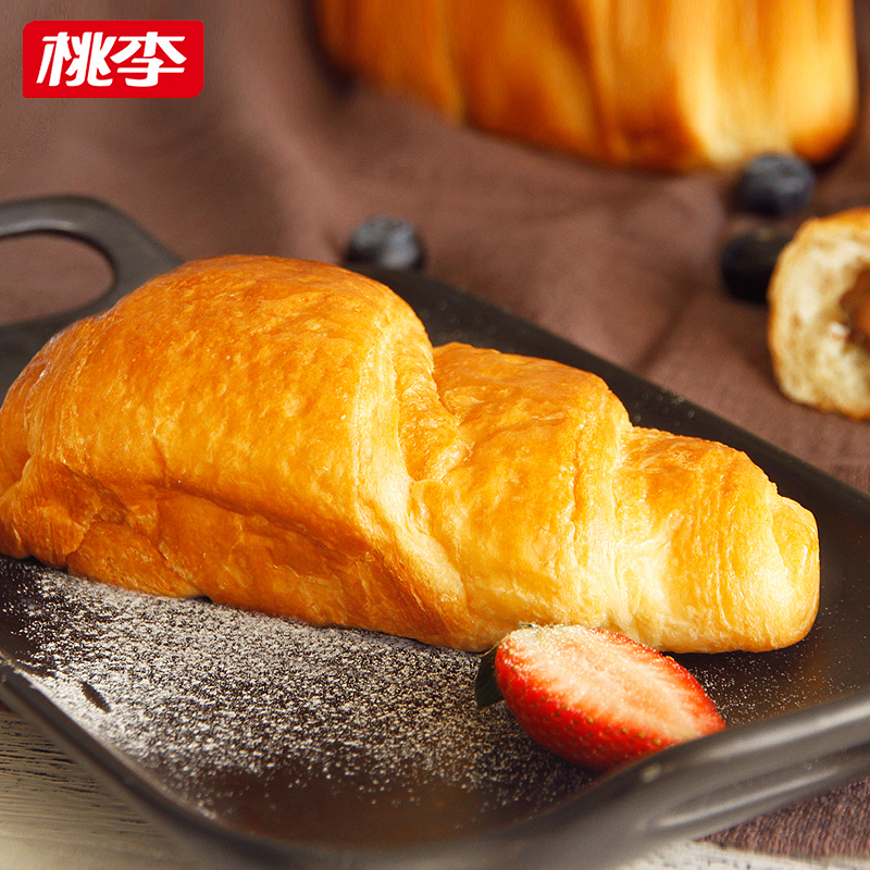 【拍2件】桃李巧乐角面包共450gx2箱