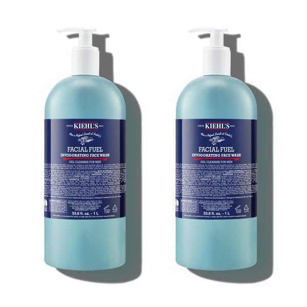 Kiehl's 男士能量洁面 1L*2