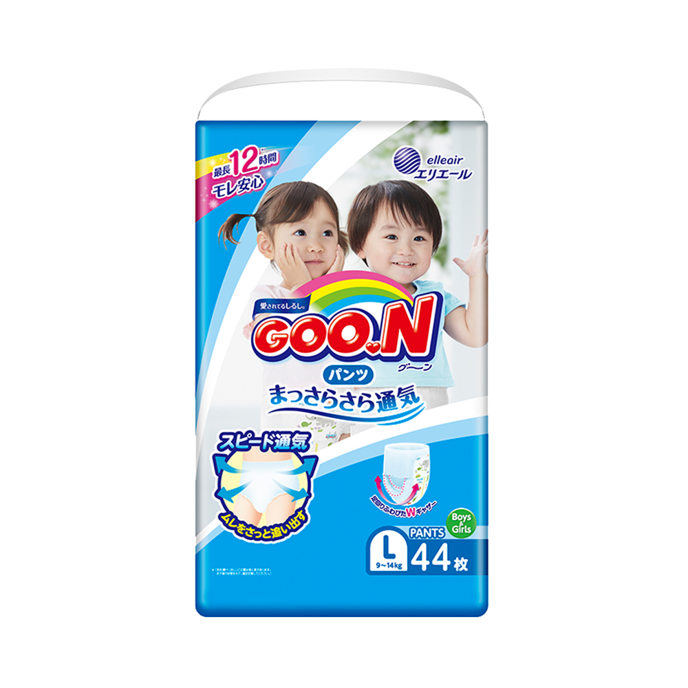GOON大王拉拉裤维E系列L码44片