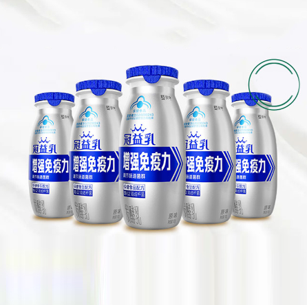 29.9元包邮！蒙牛冠益乳健字号益生菌酸奶100g*12瓶+赠蒙牛冠益100g*3