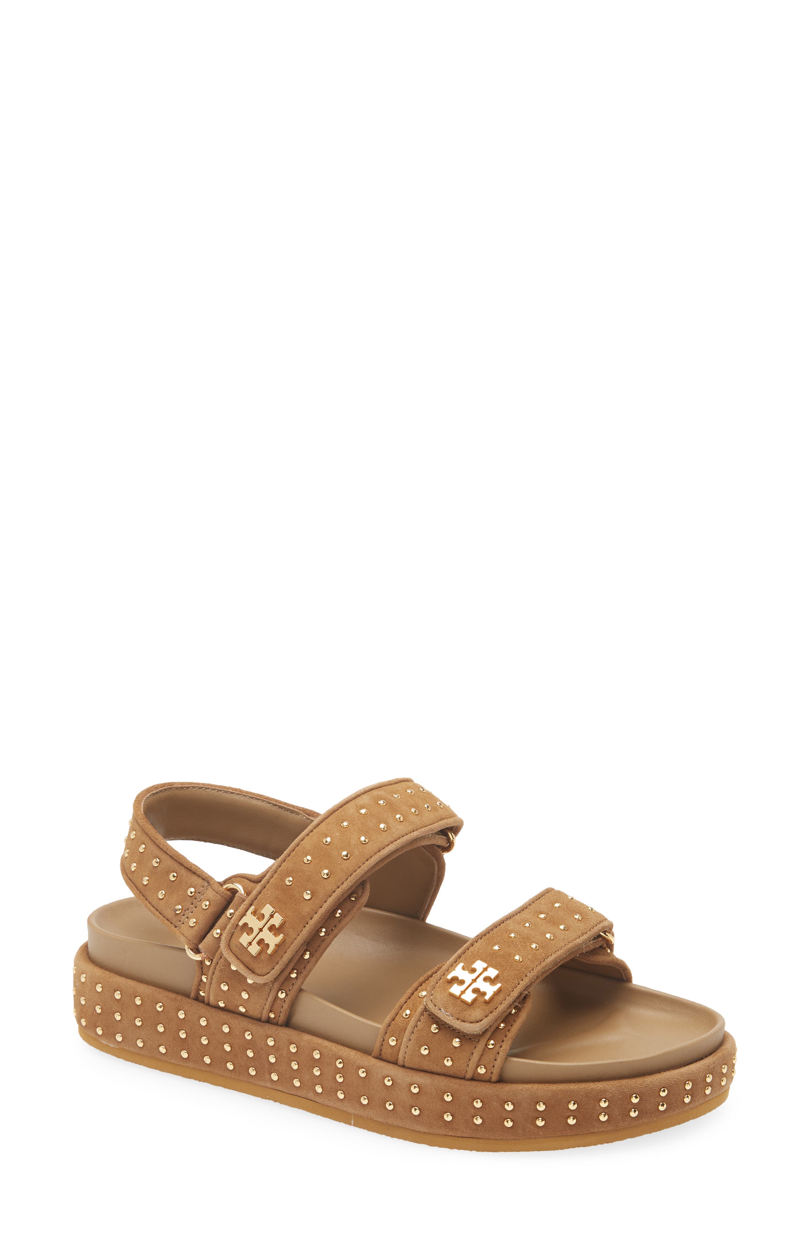 Tory Burch Kira Stud Slingback Platform Sport Sandal