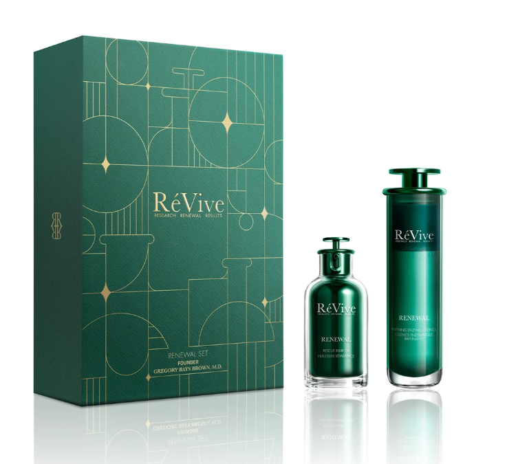 全新上市75折！ReVive 精粹水+回春油节日焕活修护套装
