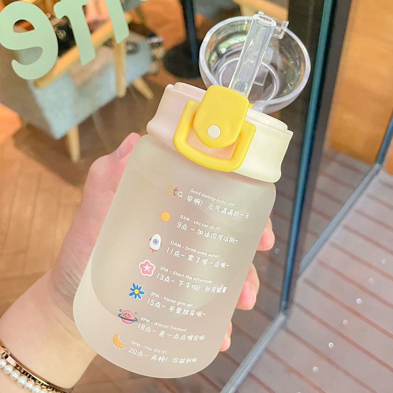 高颜值软管吸管水杯 355ML