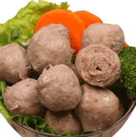 24元包邮！正宗手打潮汕牛肉丸 1000g